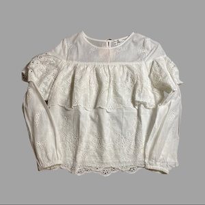 Wild Honey Take a Stroll Eyelet Top
